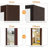 Maura 12.5'' Wide Jewelry Armoire-664209786