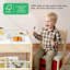 Table et chaises pour enfants, ensemble de table et chaises pour enfants en bois, table pour enfants avec tableau noir amovible, table pour tout-petits et chaises avec tiroir de rangement, table d'activités pour enfants pour la garderie, salle de classe,