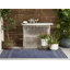 Tapis intérieur / extérieur bleu marine / beige Alberton-350840289