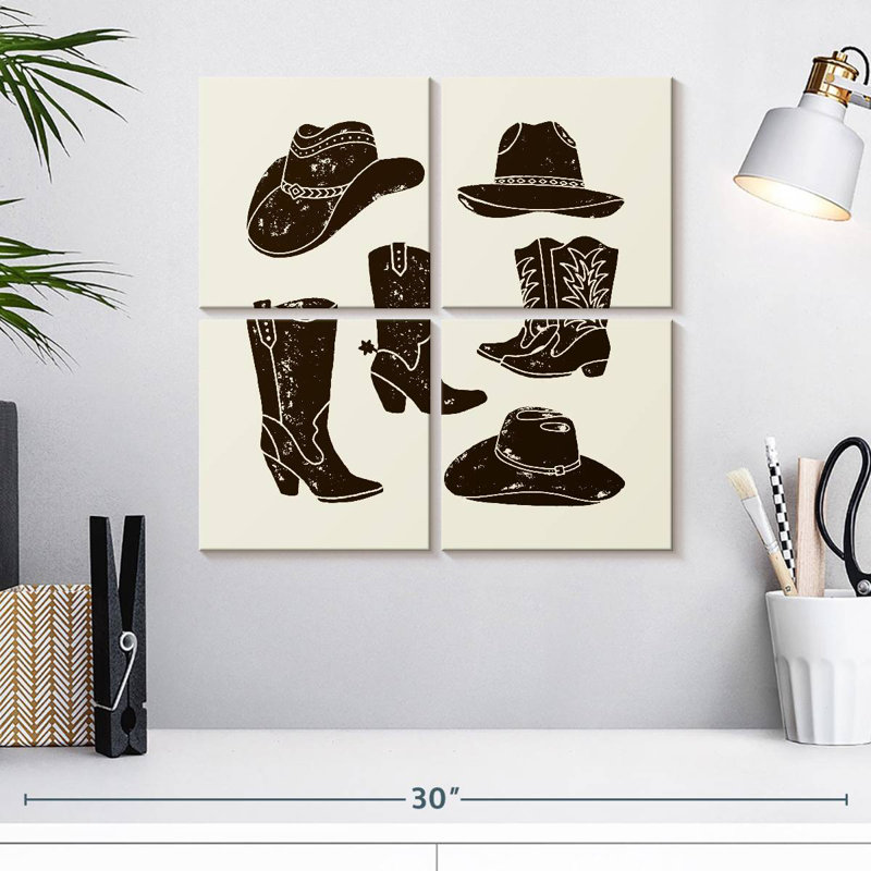 Tenue de cowboy Lelar, H 18 po x l 18 po