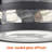 Black Flush Mount Ceiling Light Seeded Round Glass Shade