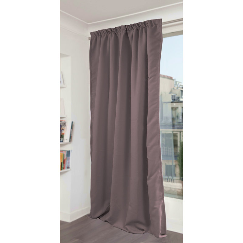 Rauseo Blackout Curtain, Dark grey
