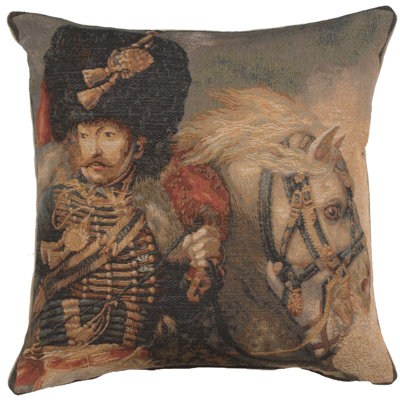 Tolson Officer of the Guard European Throw Pillow Cover