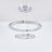 Chloe-Anne 2 - Light LED Round / Oval Chandelier-1069257844-1069257846