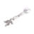 Farmer's Market 1 Piece Pewter Wood Stainless Steel Sugar Spoon