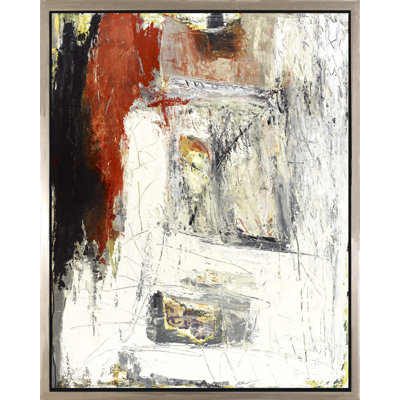 Certaine ambiguïté - peinture sur toile à cadre flottant