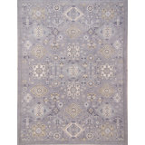 Hand-Knotted High-Quality Gray Area Rug