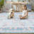 Kaldi Boho Washable Area Rug Non-Slip Ultra-Thin Mat for Room Non-Shedding Floral Carpet-329186351