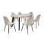 Birt Metal Base Dining Table