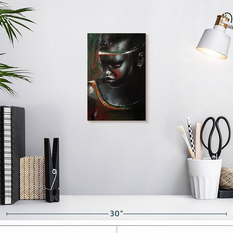 Leisha Kenya Beauty, 12" H x 8" W