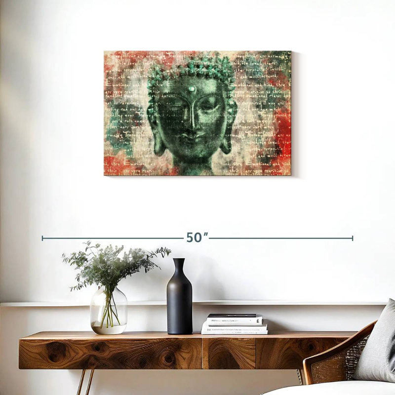 Bouddha zen Leisha, H 20 po x l 30 po