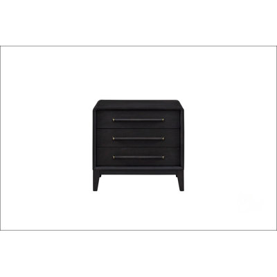 3 Drawer Nightstand With USB