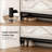 Cabinets | Farmhouse Large Capacity Shoe Storage Cabinet, Snow White, Adjustable Storage with Anti-Tipping Device | Particle Board | Entryway-1073509125