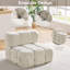 Canapé modulaire modulaire Boucle, canapé en U avec repose-pieds-593077459-593077458