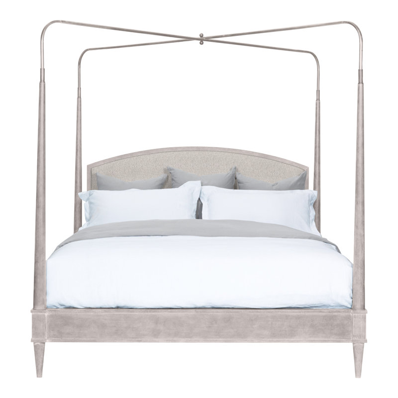 Anderkit Upholstered Canopy Bed, Navada Granite, Navajo