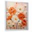 Art mural orange et beige Fiery Blooms 2 - souci-1762244308-1795987791