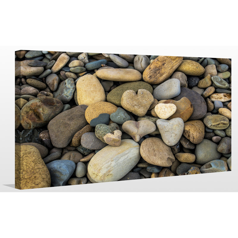 " Water Stones ", 24" H x 40" W x 1" D