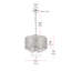 Dusin 4-Light Dimmable Crystal Drum Chandelier-61751649-61751650-61869863