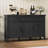 Buffet Cabinet Sideboard With Drawers, Shelves And Doors-1290426171-1302509529