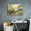 «Aamori Greenhouse Flowers Crop» par Carol Rowan - reproduction d'art sur toile tendue