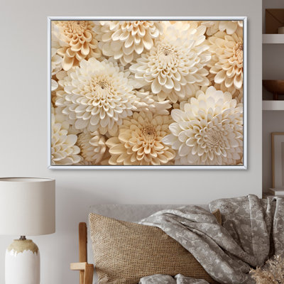 Minimalisme mamans, peinture en beige - impressions sur toile de mamans