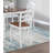 5-Pc Counter Height Dining Set Dining Table 4 X Chairs Wood Grain Look Table Top Classic Dining Room