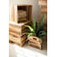  Decorative Wooden Cube Shelves for Styling – Set of 6 - 23"H