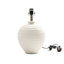 61cm Tall Ceramic Living Room Table Lamp, Bedside Lamp Linen Shade, Buffet Lamp-74690507-74690508