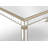 Adelais 59" Antique Mirrored Dining Table