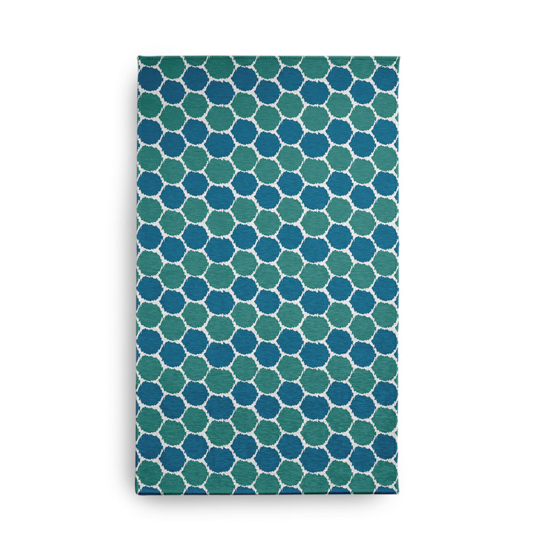 Chenille Geometric Rug