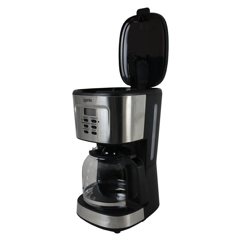 1.5L Digital Coffee Maker Stainless Steel