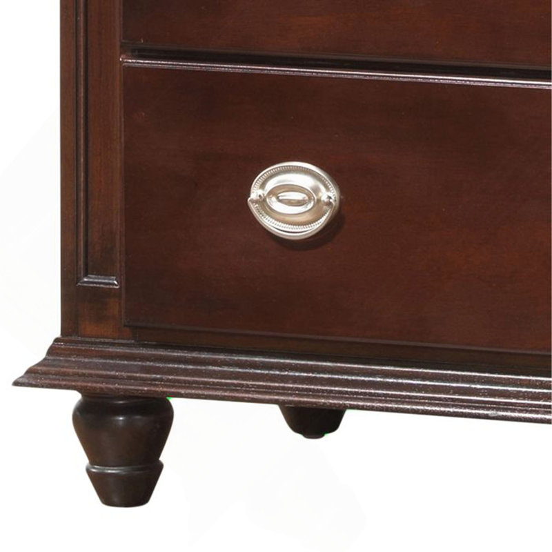Elegant Cappuccino Media Storage Chest