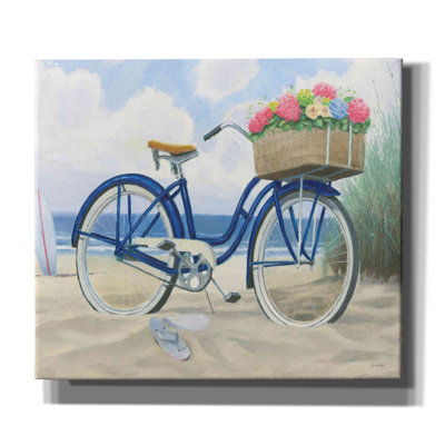 «Beach Time II» par James Wiens, art mural sur toile