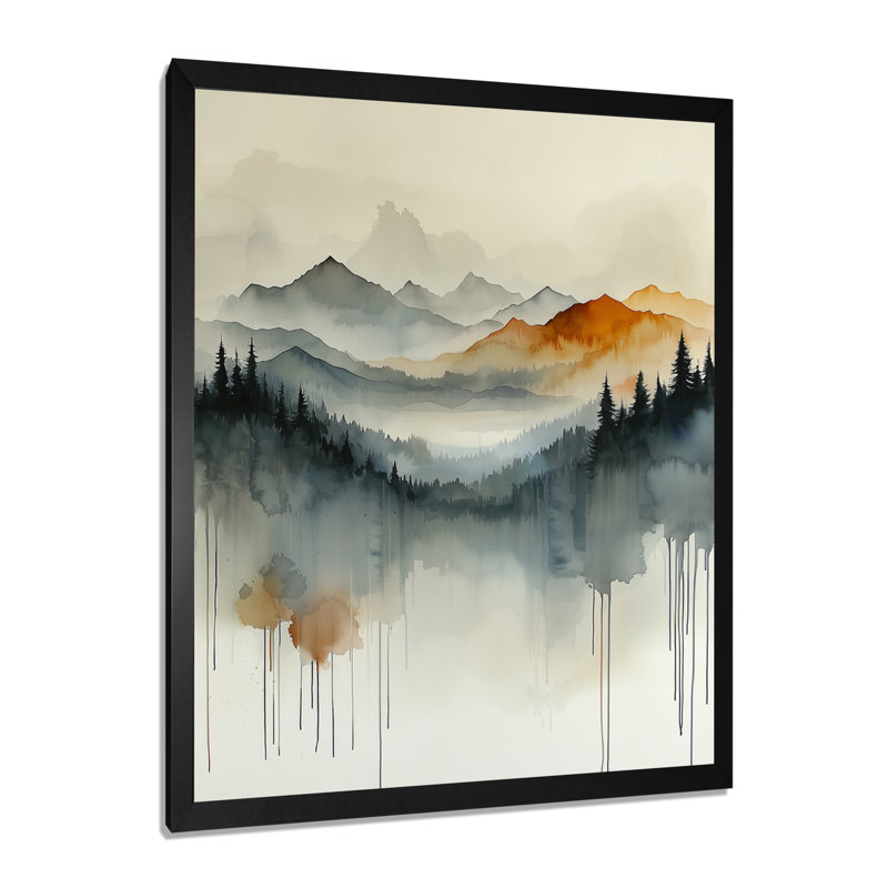 Omolana - paysages, impressions d'art mural, Noir, noir, noir, noir, H 20 po x l 12 po