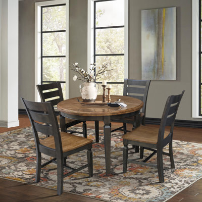 Pasquale 4 - Person Solid Wood Dining Set