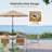  67" Aluminum Rectangular Outdoor Dining Table with Wood-Grain HDPS Top and Umbrella Hole-1973013124