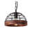 1 - Light Matte Black Lantern Pendant