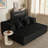82.7" Sleeper Sofa With Dual Mattress,Corduroy Upholstered Cloud Sofa Bed with 4 Throw Pillows and Wide Armrest for Living Room, Apartment, No Assembly Required-934345718