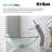 Glass Circular Vessel Bathroom Sink-10363219