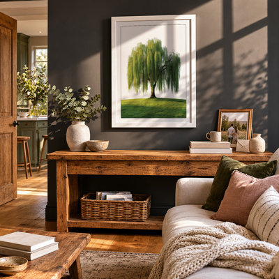 Weeping Willow Botanical - Framed Print