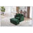 Single Sofa with Storage Ottoman & USB Ports – 2 Cup Holders, Phone Holder, Corduroy Upholstery-1753640550