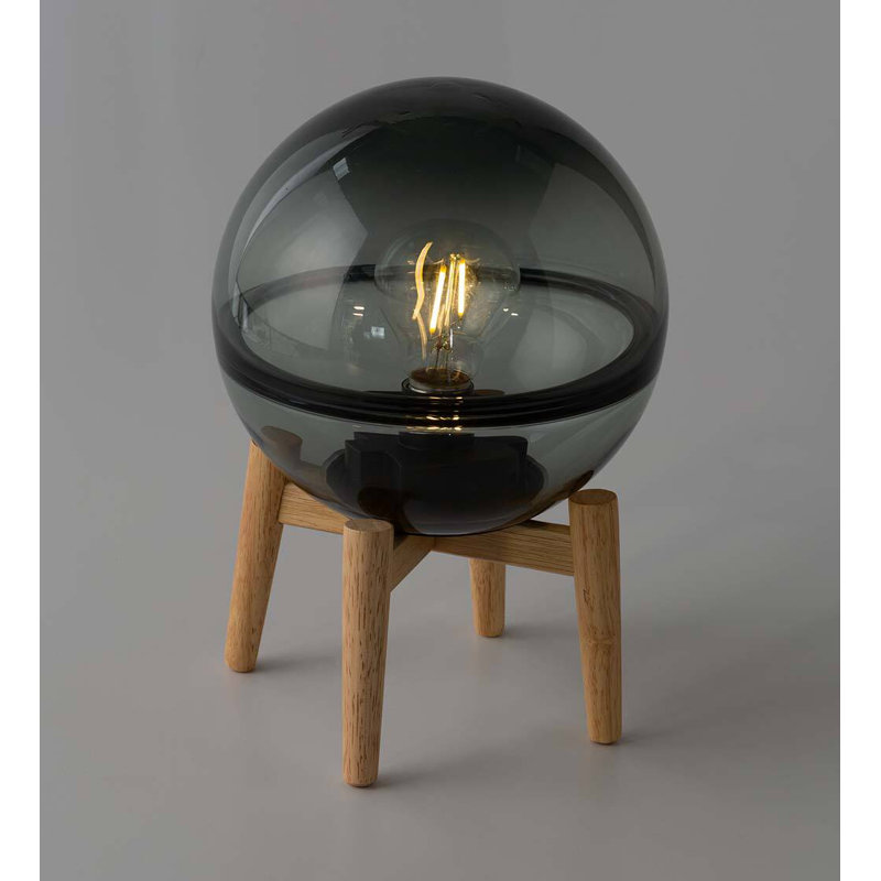 Jaban Wood Globe Lamp