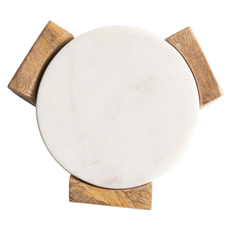 Coaster Set with Holder