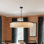 10 lumières lumineuses suspendues rondes cylindriques à intensité variable de 41,3 po de diamètre pour salle à manger