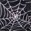 Fauteuil à billes 3 pi Spiderweb, noir et blanc