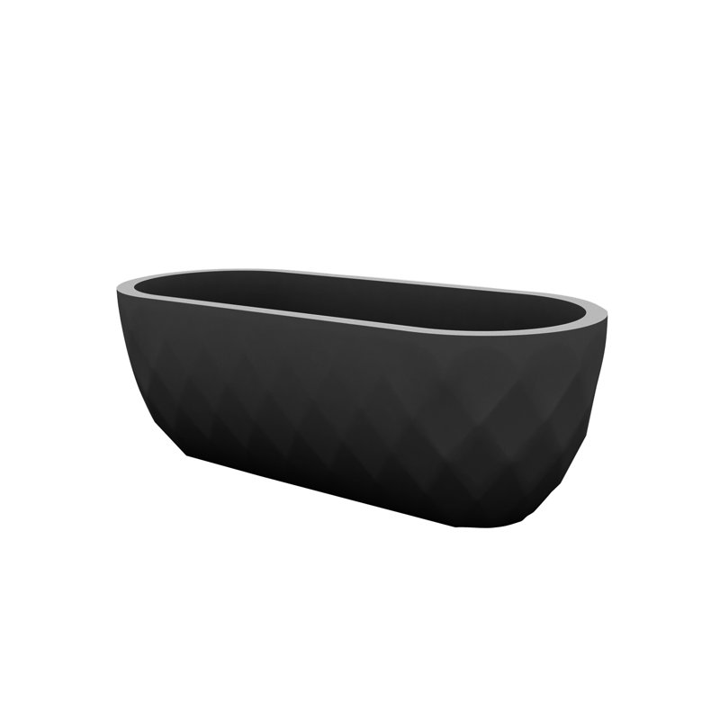 Pot de fleurs en résine Vases, Anthracite