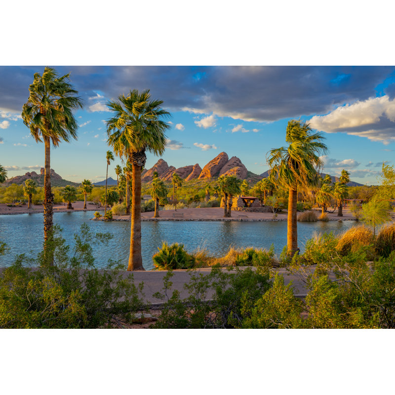 Papago Park In Tempe by Ron And Patty Thomas - Wrapped Canvas Print, 61cm H x 91cm W