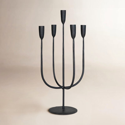Elosie Iron Candelabra