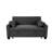 Extra-Large 61-Inch 2-In-1 Fabric Sofa Bed, Double Sofa With Storage Bag, Reinforced Iron Frame, Adjustable Backrest And Cushions, Suitable For Bedrooms, Living Rooms And Outdoor Areas.-311237953-311238013