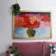 Red Poppies II - reproduction de cadre flottant sur toile-96002721-96002729